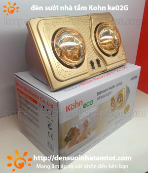 Đèn sưởi nhà tắm Kohn KE02G (Braun)