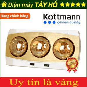 Đèn sưởi nhà tắm Kottmann K3BH (K3B-H) - 3 bóng
