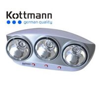Đèn sưởi nhà tắm Kottmann 3 bóng K3B-S