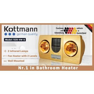 Đèn sưởi nhà tắm Kottmann K2BHWG