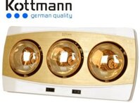 Đèn sưởi nhà tắm Kottmann K3BH (K3B-H) - 3 bóng