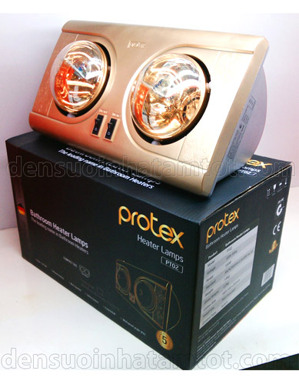 Đèn sưởi nhà tắm Protex PT02 - 2 bóng