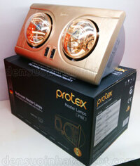 Đèn sưởi nhà tắm Protex PT02 2 bóng