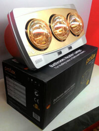 Đèn sưởi nhà tắm Protex PT03 3 bóng