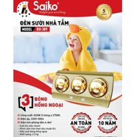 Đèn Sưởi Nhà Tắm SAIKO 3 Bóng BH-389