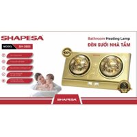 ĐÈN SƯỞI NHÀ TẮM SHAPESA SH-3805, ĐÈN SƯỞI CAO CẤP