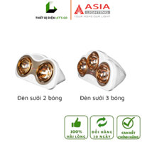 Đèn Sưởi Nhà Tắm Treo Tường 2 Bóng ASIA DS2N-01 [CHÍNH HÃNG]