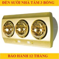 Đèn sưởi phòng tắm treo tường loại 2 bóng / 3 bóng ánh sáng vàng hàng loại 1