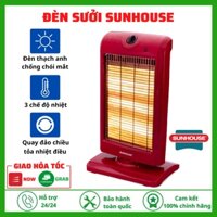 Đèn sưởi Sunhouse SHD7016, Máy sưởi Sunhouse SHD7016, 3 bóng, tốc độ làm ấm nhanh, tỏa nhiệt đều -On Tech Official