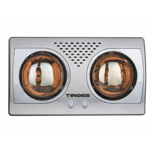 Đèn sưởi nhà tắm Tiross TS9291 (TS-9291) - 2 bóng