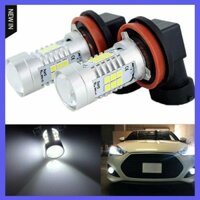 Đèn sương mù Led công suất cao HOT H8 H9 H11 2835 21SMD 4 mặt có bóng đèn Led