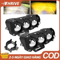 Đèn Sương Mù Xe Máy Đèn LED Sương Mù Siêu Sáng 2024 12V 24V Thích Hợp Cho Ô Tô, Xe Máy