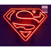 Đèn 𝐍𝐞𝐨𝐧 “SUPPER MAN” trang trí không gian,đèn ngủ (TẶNG NGAY mạch điều khiển tích hợp)