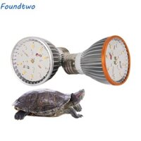 Đèn Terrarium FOUNDTWO, Bóng đèn LED bò sát toàn phổ 5.0 / 10.0, thúc đẩy tăng trưởng UVA UVB E27 Bóng đèn sưởi ấm thú cưng nhỏ cho rùa thằn lằn rắn