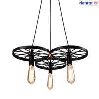 Đèn Thả 3 Bánh Xe Bò - Đèn Thả Cafe THCN118