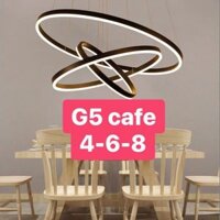 ĐÈN THẢ 3 VÒNG 400/600/800 G5 VIỀN Cafe