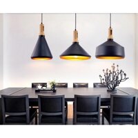 Đèn Thả ABC SuperVilighting, Mã THA-ABC-CHUOIGO Mạ tính điện cao cấp, Decor shop quán cafe, Bảo hành 24 tháng.