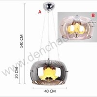 Đèn Thả Bàn Ăn Chao Kinh Ø400mm AL-CH8008A