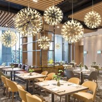 Đèn thả bồ công anh trang trí nhà hàng quán cafe siêu đẹp THCN17