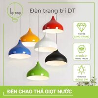 dèn thả chao giọt nước