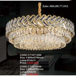 Đèn thả chùm pha lê CT1071/600