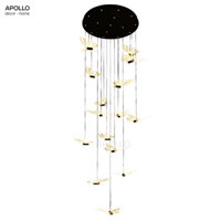 Đèn thả chùm thông tầng bươm bướm trang trí DTT 5572A