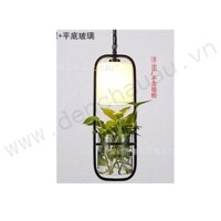 Đèn thả có chậu cây trồng hoa Ø190mm QN-TH9441