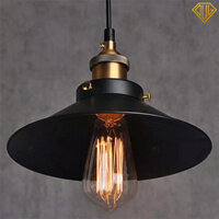 Đèn thả cổ điển chao đĩa trơn nông, đèn decor trang trí quán cafee, nhà hàng DVLL