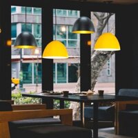 Đèn thả Decor KHT10.TCF20A DEN/TRANG (D400 x H150)