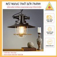 Đèn thả - Đèn thả trần hình nón kim loại sơn tĩnh điện, có chao bảo vệ chắc chắn, trang trí quán cafe, quán ăn T-81