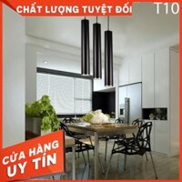 Đèn Thả💞 Đèn Thả Trần rọi ống bơ CD-204B 5w 30cm ( Đen / Trắng ) Ánh Sáng Vàng, BH 1 năm