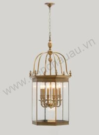 Đèn Thả Đồng Chao Kính Ø500mm ML-A177-6