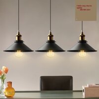 Đèn thả đui đồng, SuperVilighting, mã THADUIDONG-NON-DIA, Đui E27,Trang trí quán, shop thời trang, Bảo hành 24 tháng