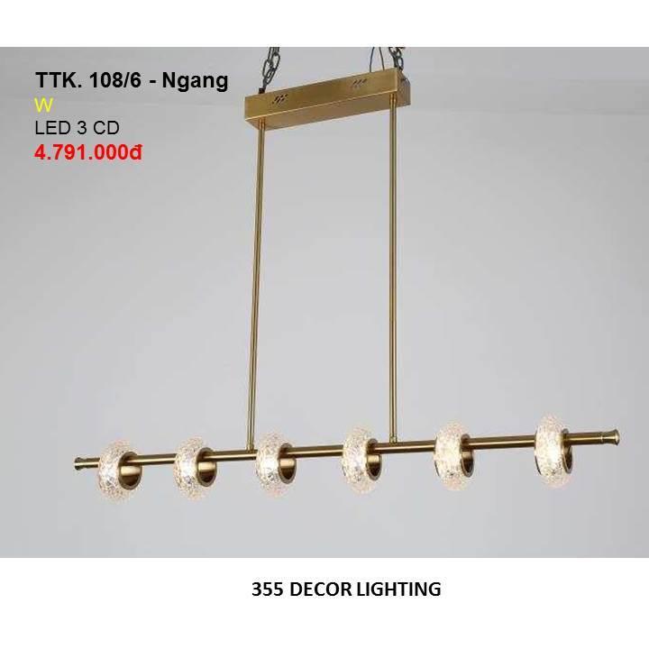 Đèn thả hiện đại L1000mm TTK108/6