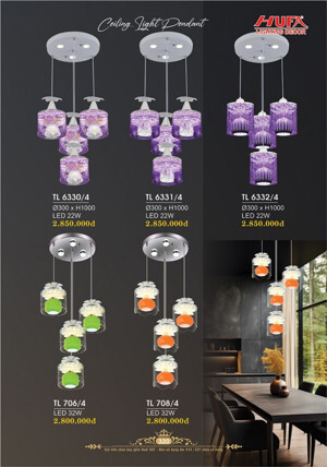 Đèn thả HUFA led TL 706/4