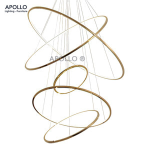 Đèn thả led 3 vòng DTHD 6824A