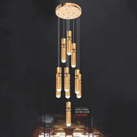 Đèn thả led chuông gió 10 bóng - HTB 3110G/10