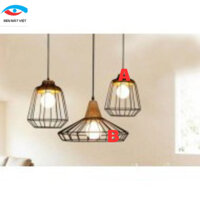 Đèn Thả Led Đui Gỗ Có Bóng Led 7W E27 MV-TH018