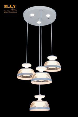 Đèn thả led trang trí T8908/3+1