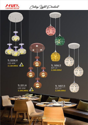 Đèn thả led trang trí TL1656/3