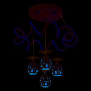 Đèn thả led trang trí TL6047/4