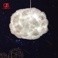 Đèn Thả Mây Bông Gòn Đáng Yêu Trang Trí Không Gian Vui Chơi Cho Bé, Nhà Trẻ, Mầm Non