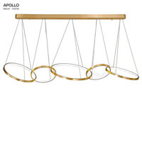 Đèn thả ngang Oring hiện đại cao cấp trang trí DTT 5374A