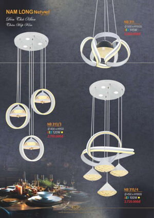 Đèn thả nghệ thuật  NB 311