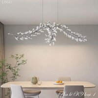 Đèn thả pha lê nhánh cây L8661 sang trọng (Dài 180cm – Cao 40cm – Rộng 45cm)