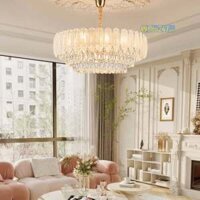 Đèn thả pha lê phòng khách lớn D950xH320 TPL368T600