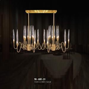 Đèn thả pha lê TH-859-21