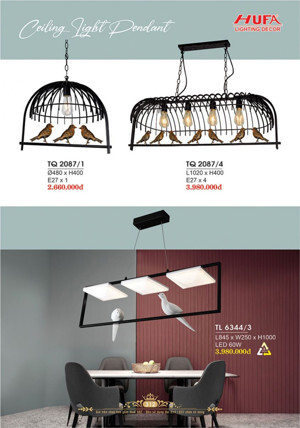 Đèn thả quán TQ 2087/1