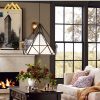 Đèn thả rọ sắt Foresthome DTH007