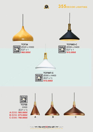 Đèn thả TCF06T-C